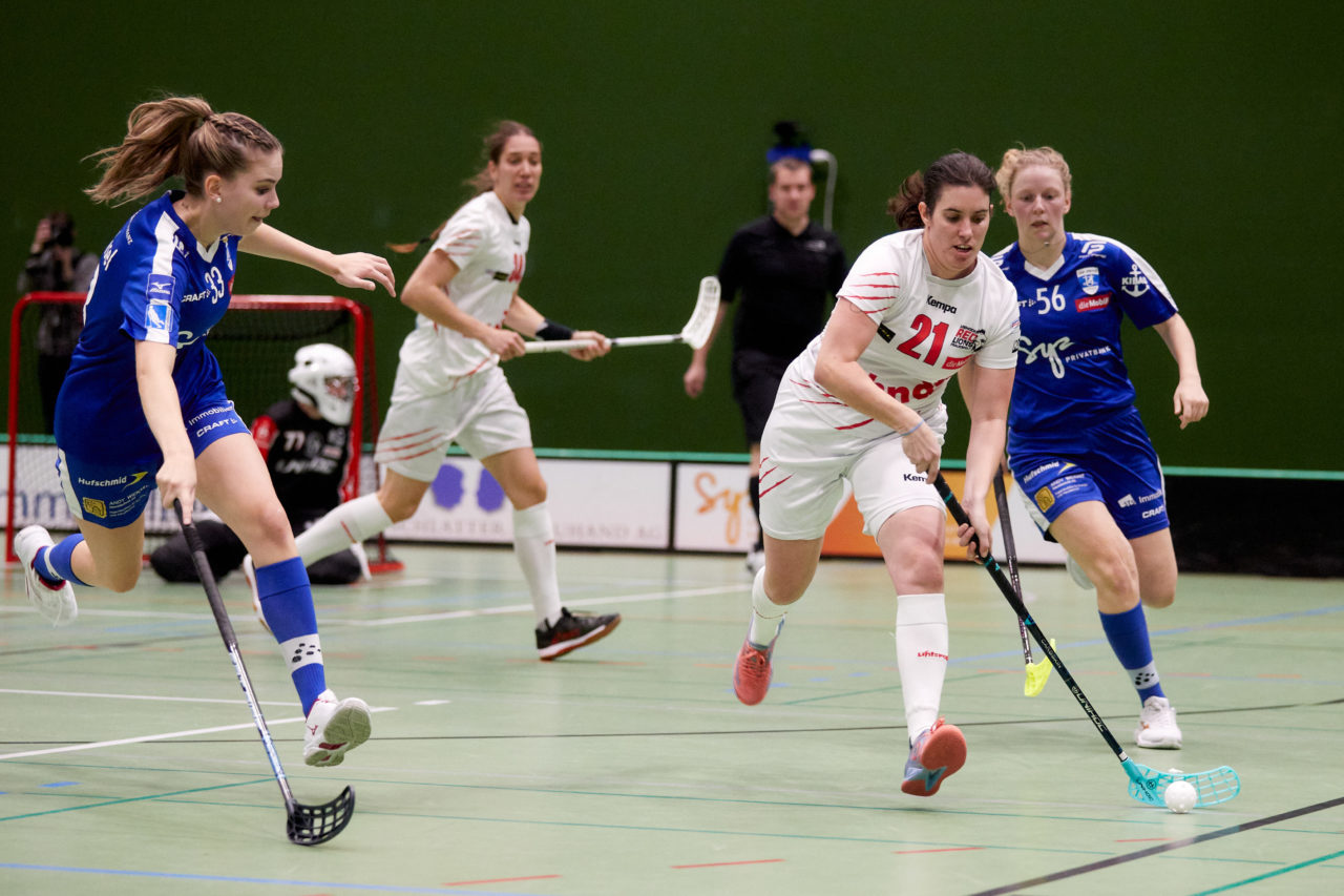 Zug United - UH Red Lions Frauenfeld am  6. November 2021 in der Sporthalle der Kantonsschule Zug 
Bild: Michael Peter