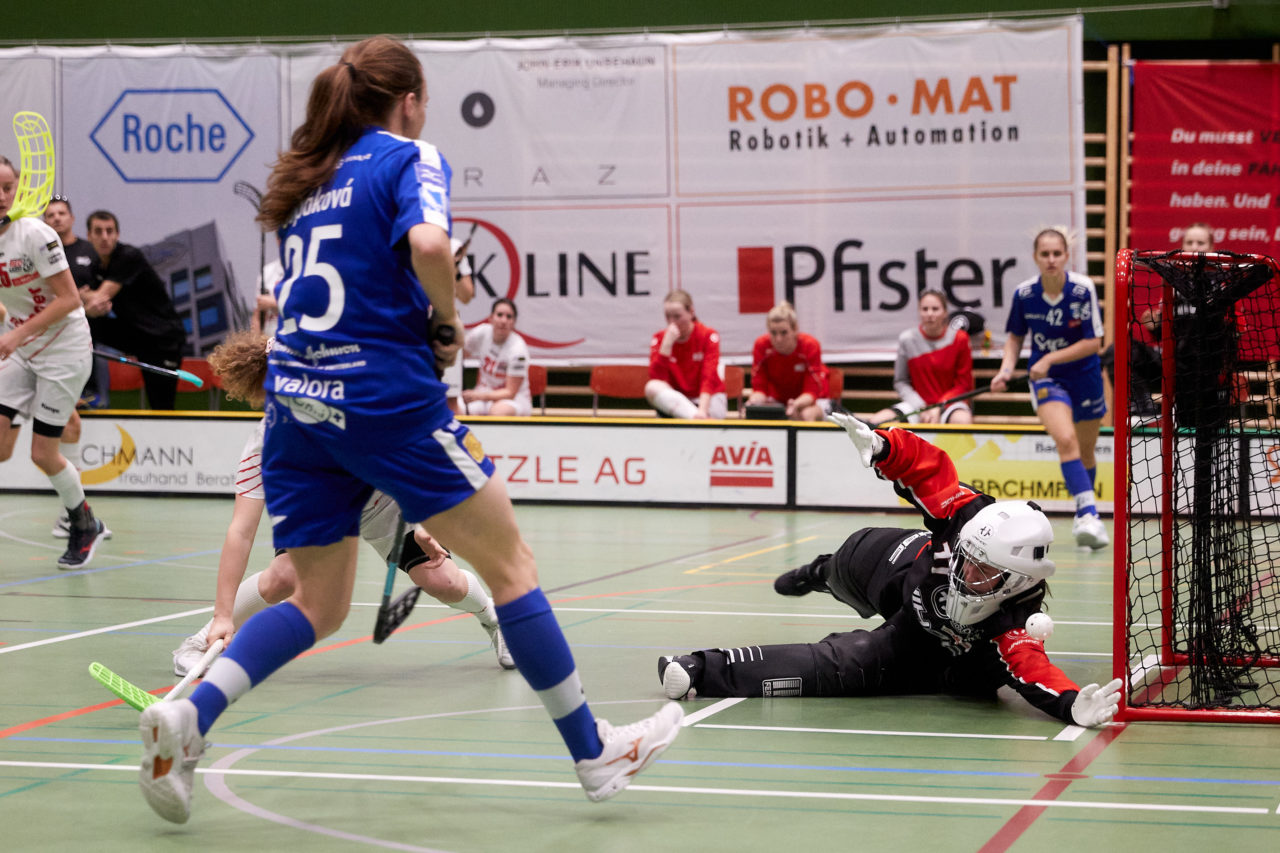 Zug United - UH Red Lions Frauenfeld am  6. November 2021 in der Sporthalle der Kantonsschule Zug 
Bild: Michael Peter