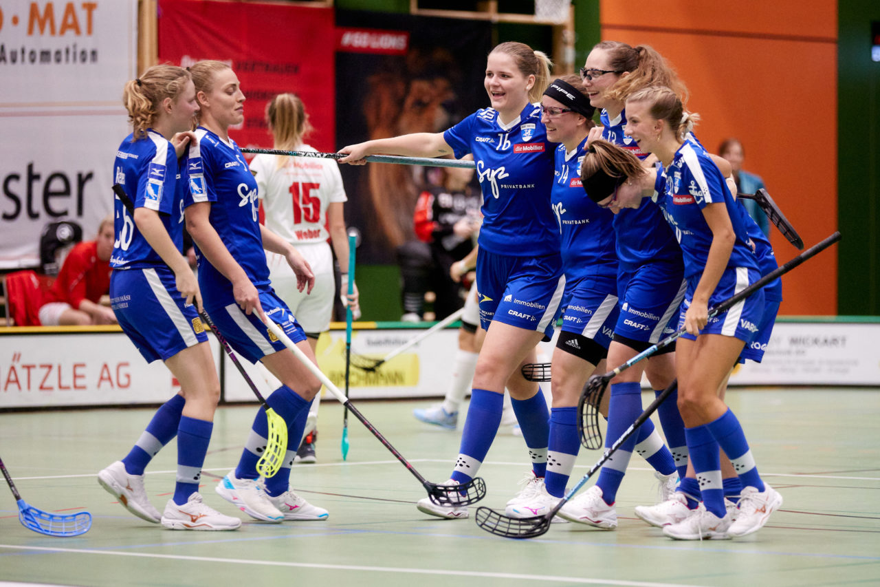 Zug United - UH Red Lions Frauenfeld am  6. November 2021 in der Sporthalle der Kantonsschule Zug 
Bild: Michael Peter