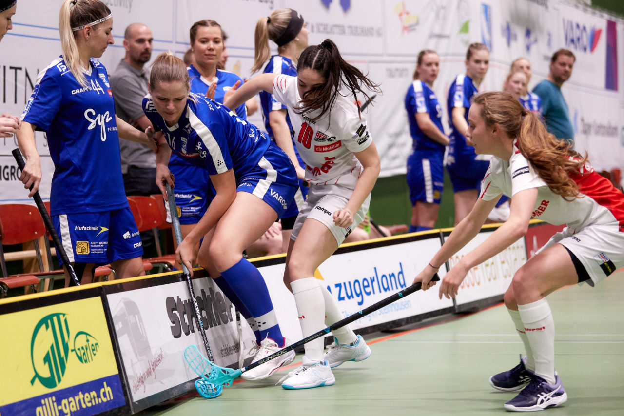 Zug United - UH Red Lions Frauenfeld am  6. November 2021 in der Sporthalle der Kantonsschule Zug 
Bild: Michael Peter