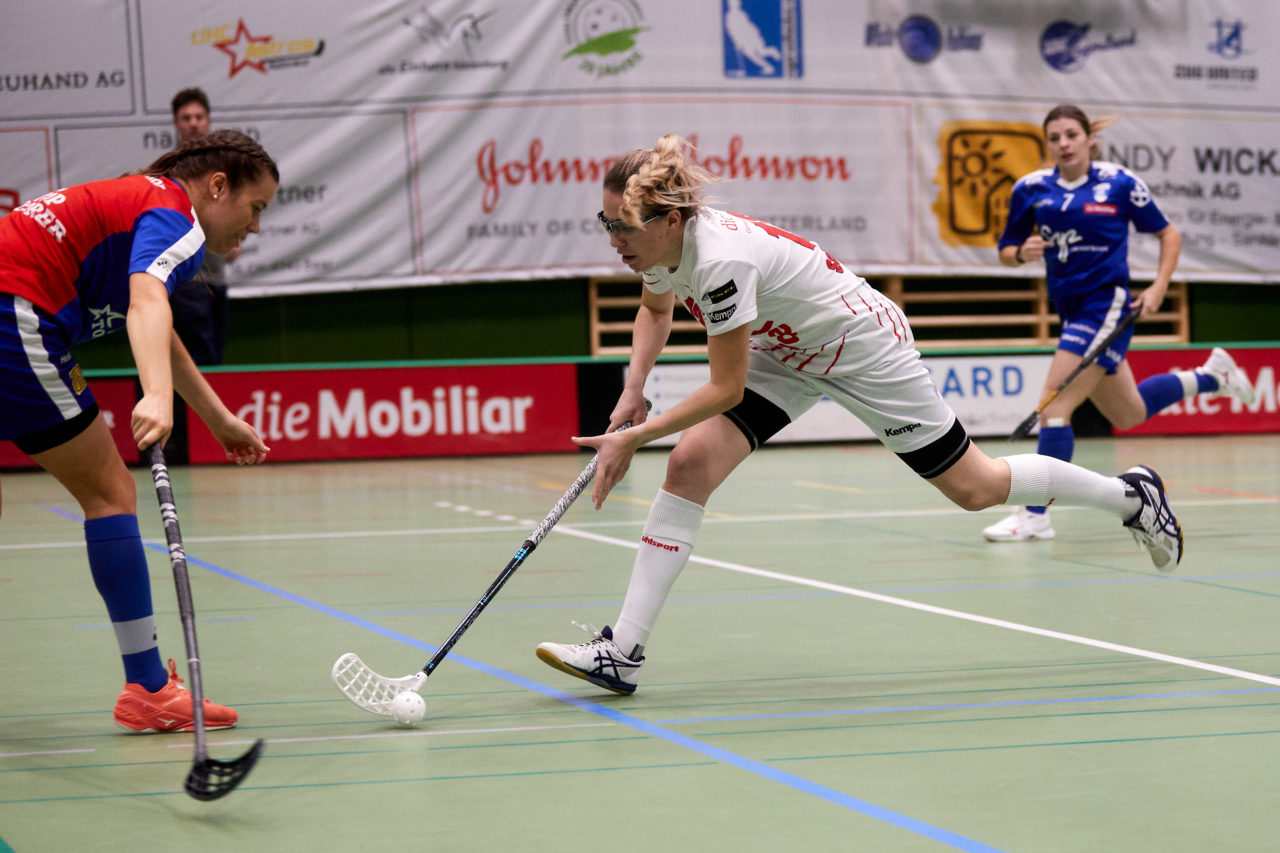 Zug United - UH Red Lions Frauenfeld am  6. November 2021 in der Sporthalle der Kantonsschule Zug 
Bild: Michael Peter