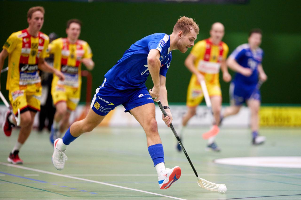 Zug United - Unihockey Tigers Langnau am  6. November 2021 in der Sporthalle der Kantonsschule Zug 
Bild: Michael Peter