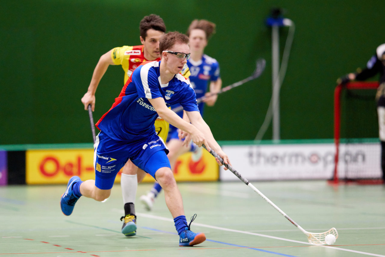 Zug United - Unihockey Tigers Langnau am  6. November 2021 in der Sporthalle der Kantonsschule Zug 
Bild: Michael Peter