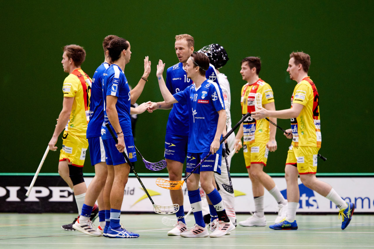 Zug United - Unihockey Tigers Langnau am  6. November 2021 in der Sporthalle der Kantonsschule Zug 
Bild: Michael Peter