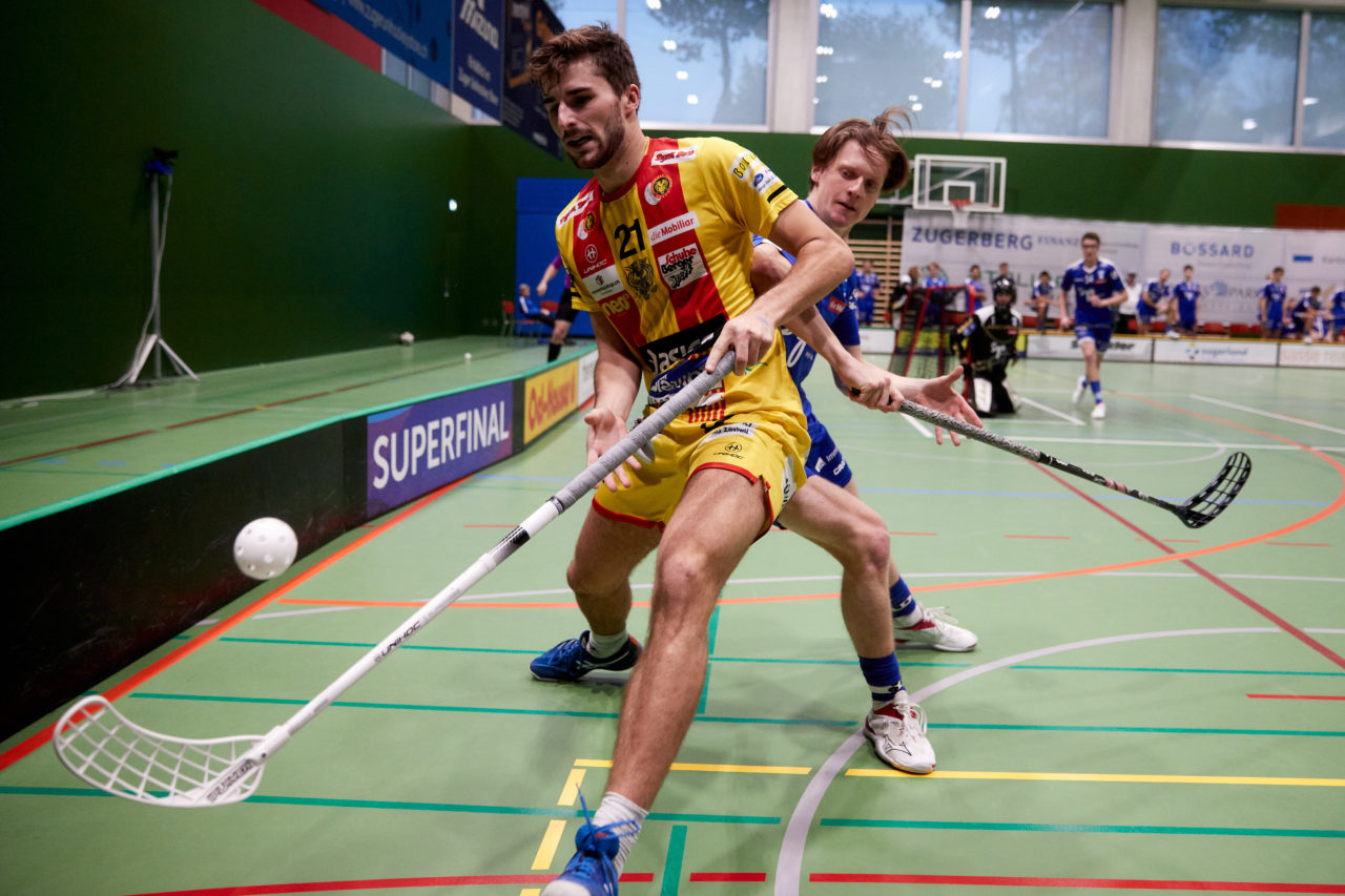 Zug United - Unihockey Tigers Langnau am  6. November 2021 in der Sporthalle der Kantonsschule Zug 
Bild: Michael Peter