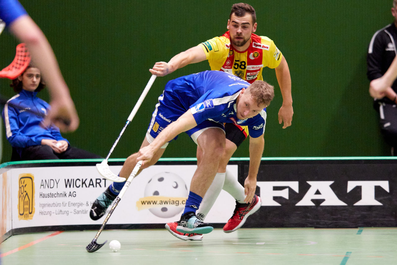 Zug United - Unihockey Tigers Langnau am  6. November 2021 in der Sporthalle der Kantonsschule Zug 
Bild: Michael Peter