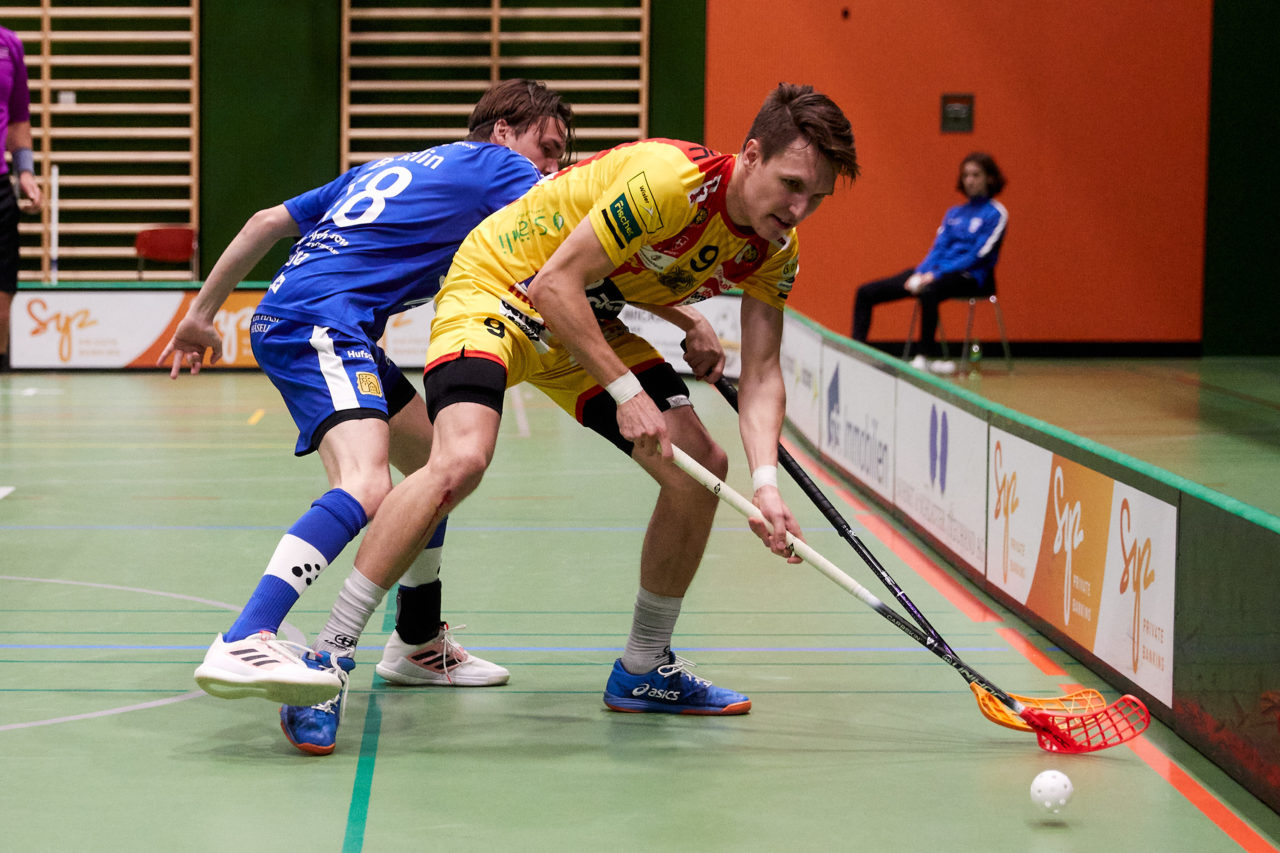Zug United - Unihockey Tigers Langnau am  6. November 2021 in der Sporthalle der Kantonsschule Zug 
Bild: Michael Peter