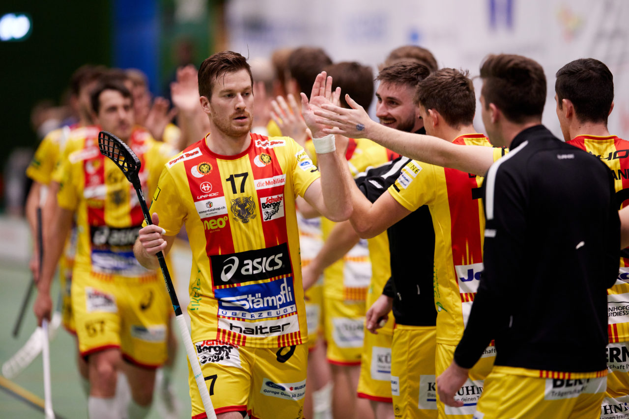 Zug United - Unihockey Tigers Langnau am  6. November 2021 in der Sporthalle der Kantonsschule Zug 
Bild: Michael Peter