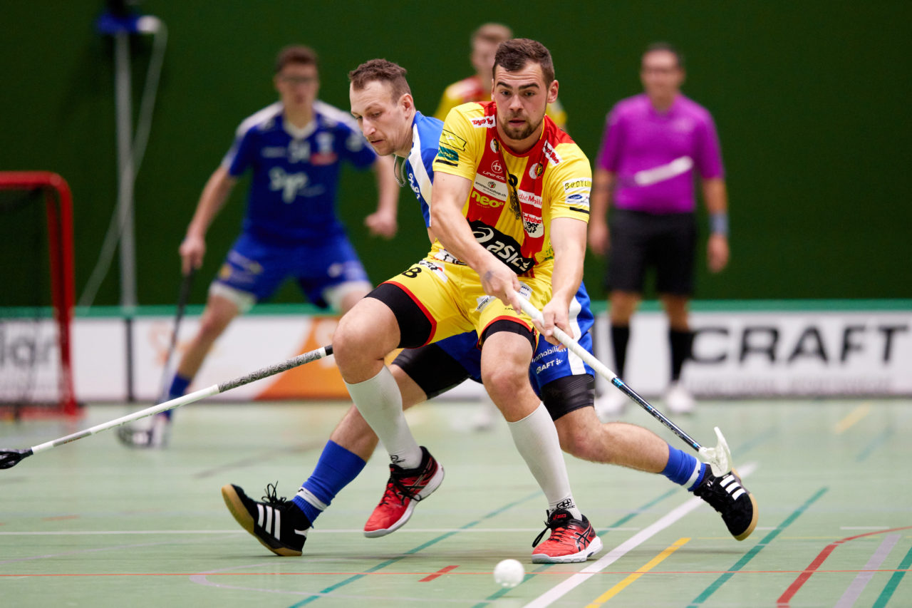 Zug United - Unihockey Tigers Langnau am  6. November 2021 in der Sporthalle der Kantonsschule Zug 
Bild: Michael Peter