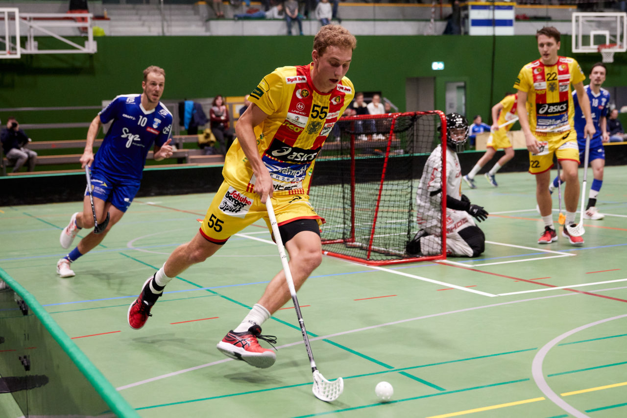 Zug United - Unihockey Tigers Langnau am  6. November 2021 in der Sporthalle der Kantonsschule Zug 
Bild: Michael Peter