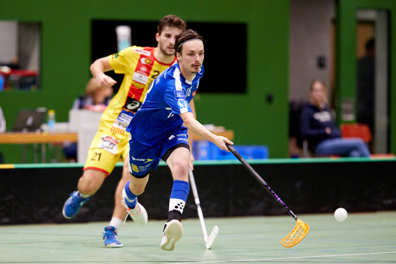 Zug United - Unihockey Tigers Langnau am  6. November 2021 in der Sporthalle der Kantonsschule Zug 
Bild: Michael Peter