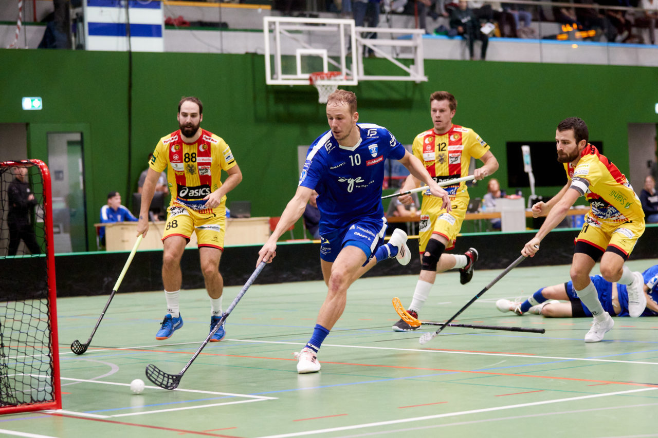Zug United - Unihockey Tigers Langnau am  6. November 2021 in der Sporthalle der Kantonsschule Zug 
Bild: Michael Peter