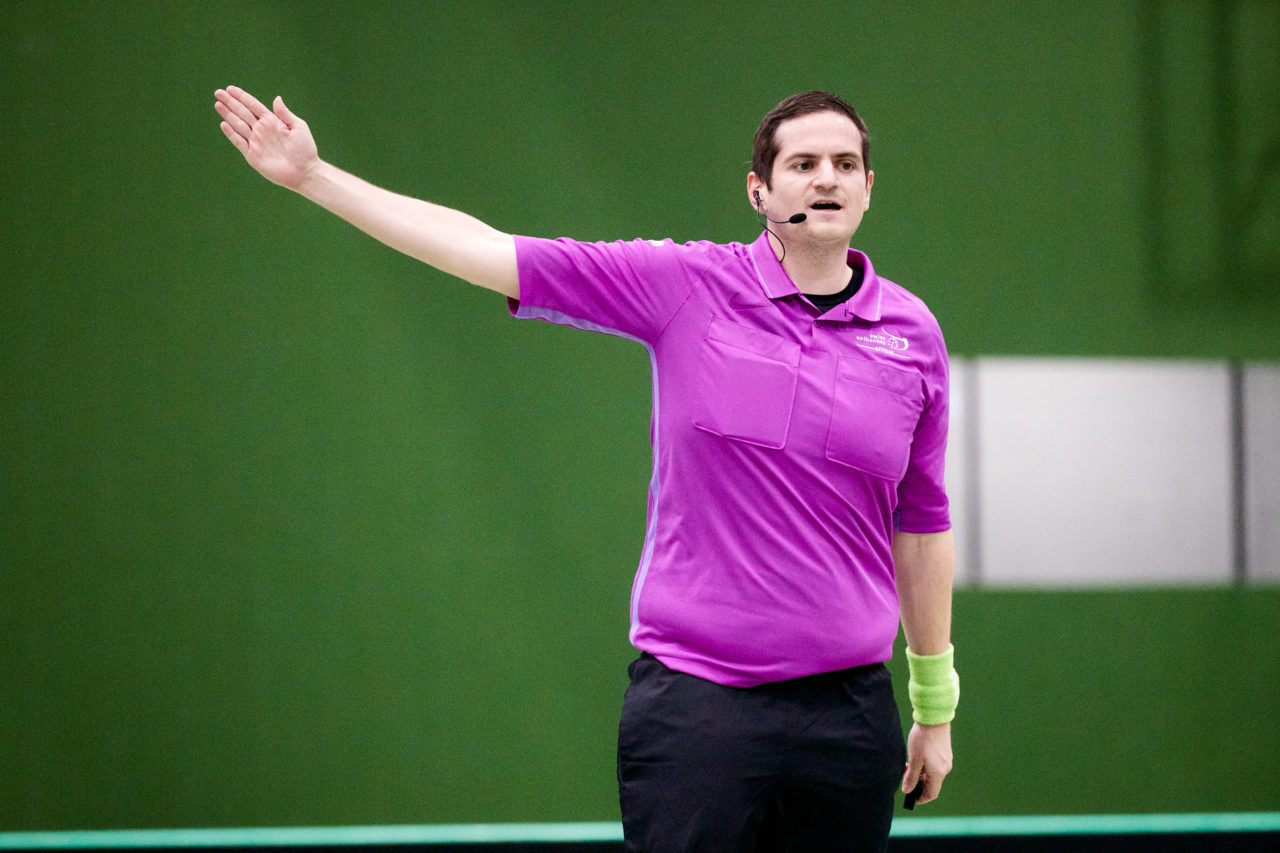 Zug United - Wizards Bern Burgdorf 
am 9. November 2022 in der Sporthalle der Kantonsschule Zug 
Bild: Michael Peter