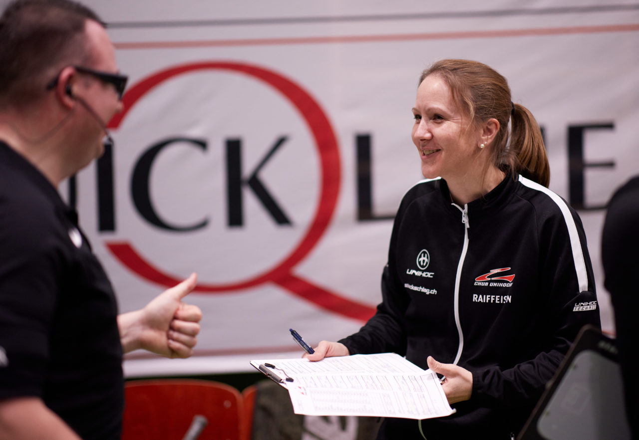 Junioren U16A
Zug United - Chur Unihockey am 19. Februar  2022 in der Sporthalle der Kantonsschule Zug 
Bild: Michael Peter