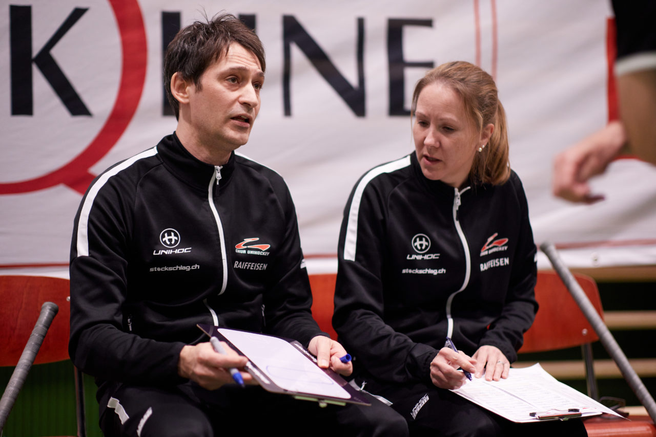 Junioren U16A
Zug United - Chur Unihockey am 19. Februar  2022 in der Sporthalle der Kantonsschule Zug 
Bild: Michael Peter