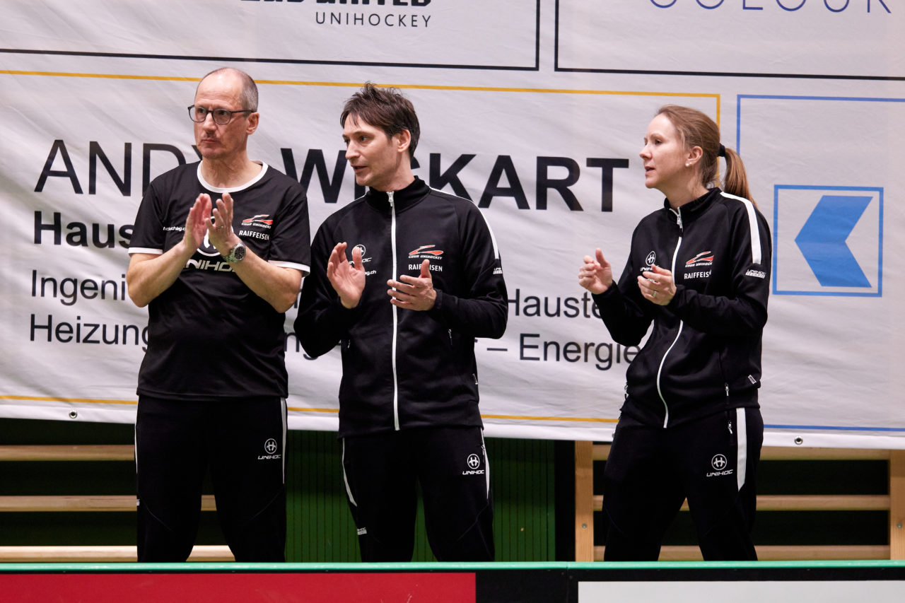 Junioren U16A
Zug United - Chur Unihockey am 19. Februar  2022 in der Sporthalle der Kantonsschule Zug 
Bild: Michael Peter