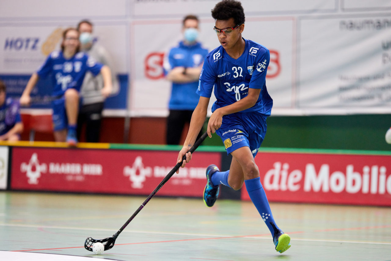 Junioren U16A
Zug United - Unihockey Basel Regio am 8. Januar 2022 in der Sporthalle der Kantonsschule Zug 
Bild: Michael Peter