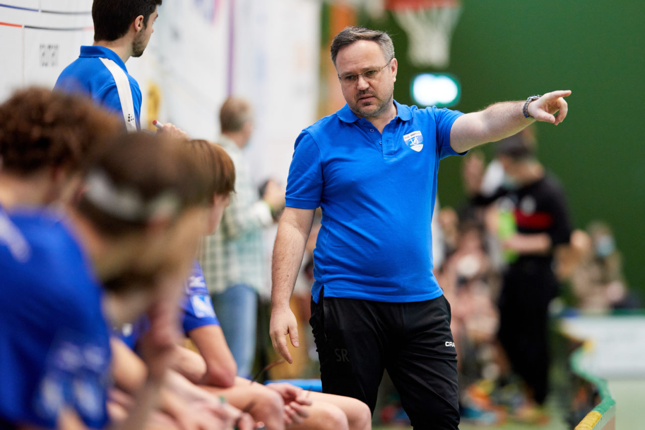 Junioren U18A 
Zug United - Unihockey Basel Regio  
am 17. Januar 2022 in der Sporthalle der Kantonsschule Zug 
Bild: Michael Peter