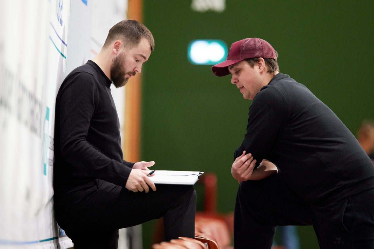 Junioren U21A Playoff 
Zug United - UHC Alligator Malans am 19. Februar 2022 in der Sporthalle der Kantonsschule Zug 
Bild: Michael Peter