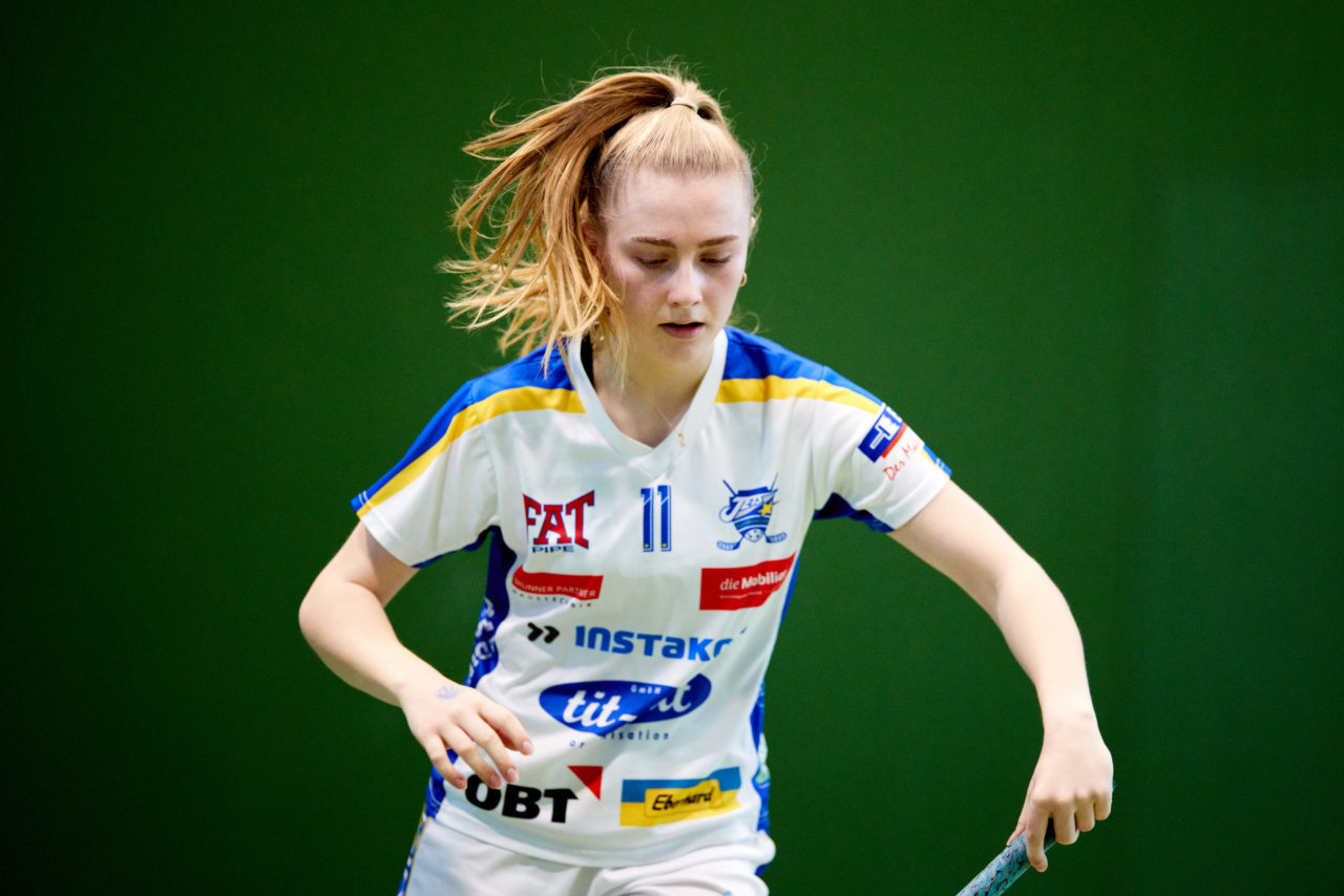 Juniorinnen U21A 
Zug United - Kloten-Dietlikon Jets am 16. Januar 2022 in der Sporthalle der Kantonsschule Zug 
Bild: Michael Peter