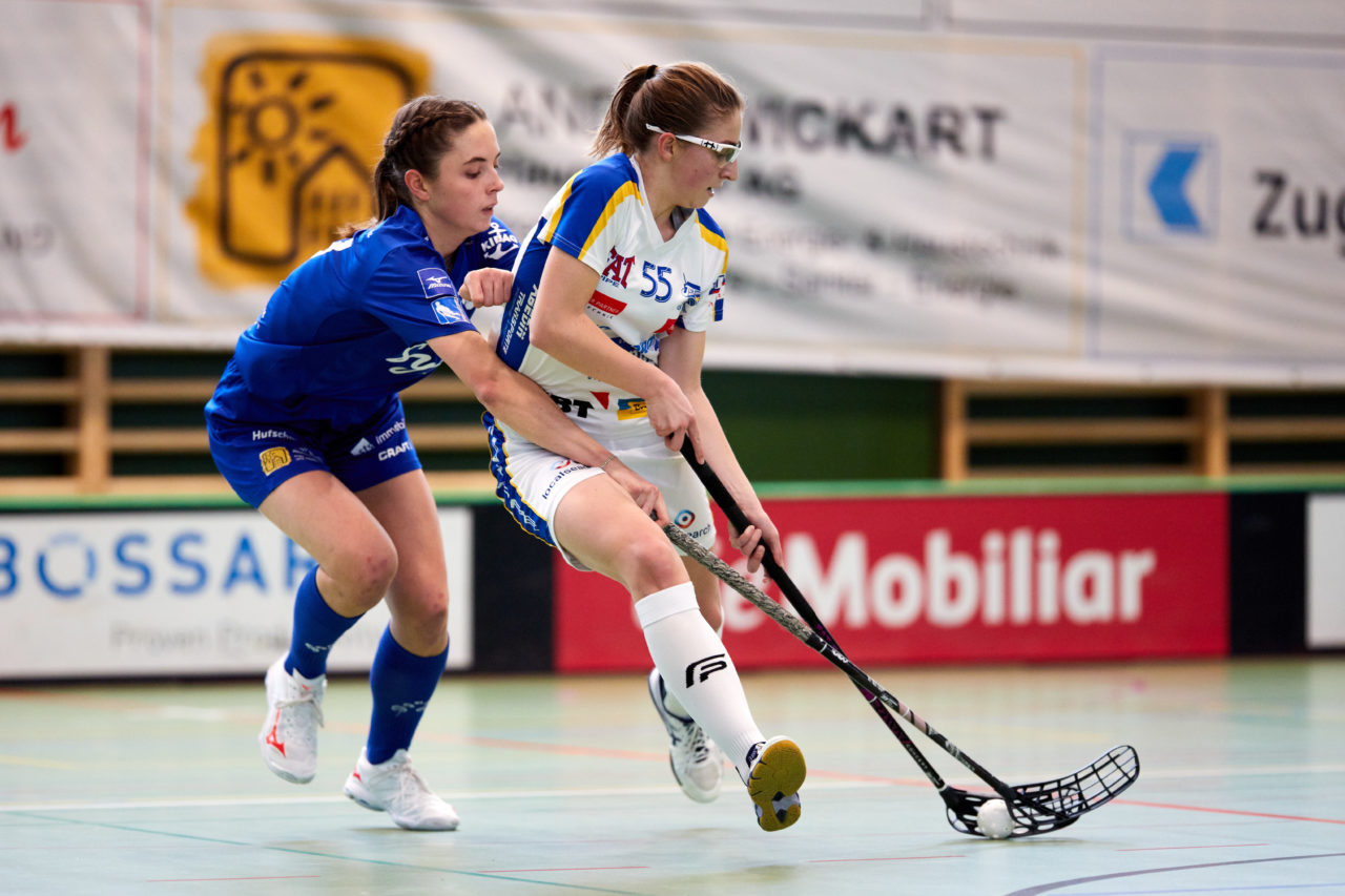 Juniorinnen U21A 
Zug United - Kloten-Dietlikon Jets am 16. Januar 2022 in der Sporthalle der Kantonsschule Zug 
Bild: Michael Peter