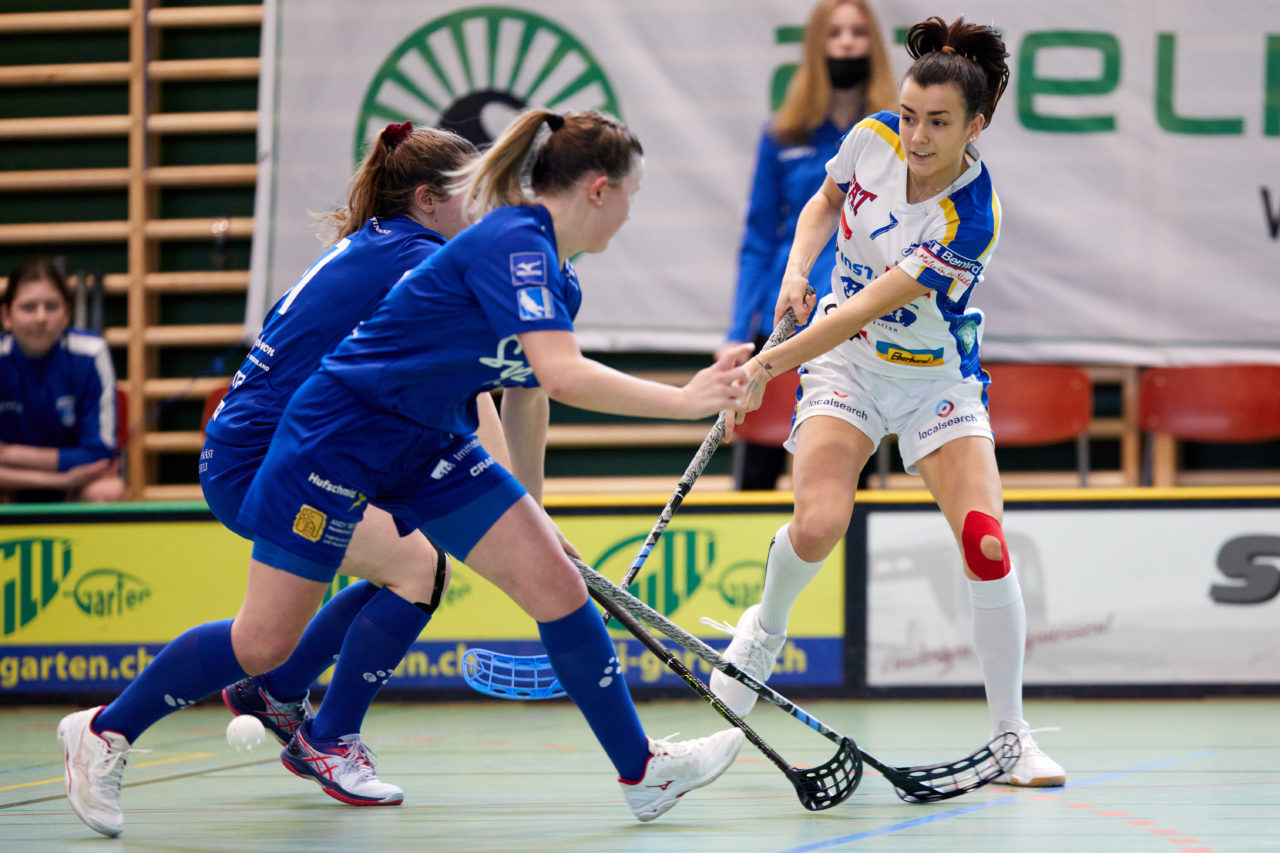 Juniorinnen U21A 
Zug United - Kloten-Dietlikon Jets am 16. Januar 2022 in der Sporthalle der Kantonsschule Zug 
Bild: Michael Peter