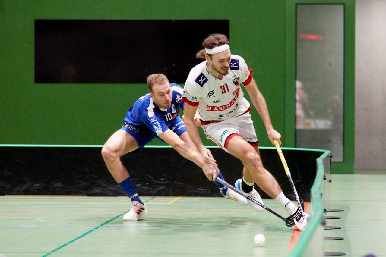 Mobiliar Unihockey Cup Herren  Viertelfinal 2021/2022 
Zug United - Floorball Köniz  am  8. Januar 2022 in der Sporthalle der Kantonsschule Zug 
Bild: Michael Peter